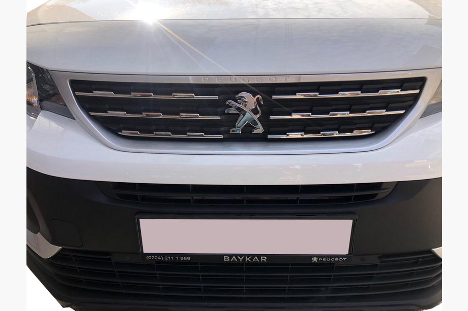 Peugeot Partner/Rifter 2019- гг. Хромированные Накладки на Решетку (Нержавеющая Сталь) Image