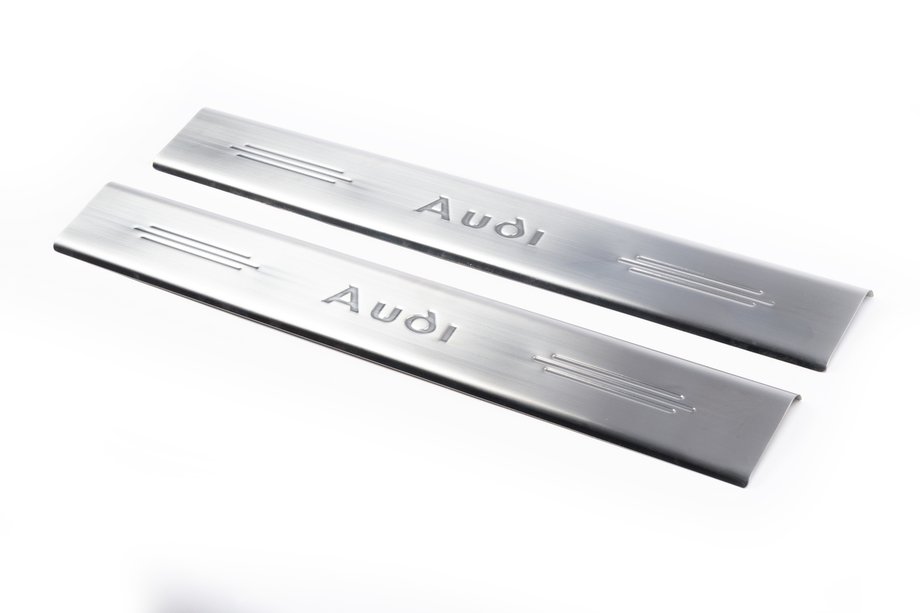 Audi TT 1998-2006 гг. Накладки на дверные пороги (2 шт, Carmos) Image