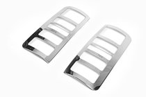 Ford Connect 2006–2009 гг. Хромированные накладки на задние фонари (2 шт., нержавейка) фото 2