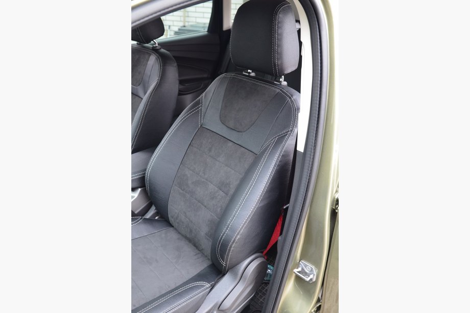Ford Kuga/Escape 2013-2019 гг. Модельные авточехлы SoyuzAuto Leather Style Image