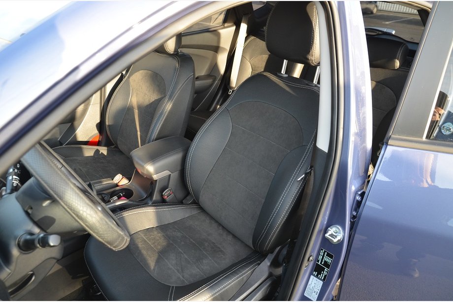 Hyundai IX-35 2010-2015 гг. Авточехлы SoyuzAuto Стиль Кожа Image