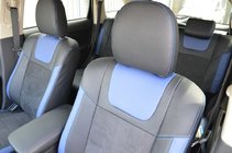 Mitsubishi Outlander 2012-2021 гг. Авточехлы SoyuzAuto Стиль Кожа фото 4