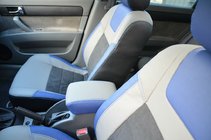 Chevrolet Lacetti 2003-2024 гг. Авточехлы SoyuzAuto Стиль Кожа фото 1