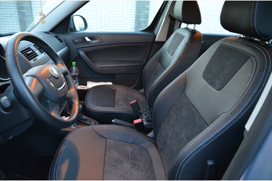 Skoda Yeti 2009-2017 гг. Авточехлы SoyuzAuto Стиль Кожа Image