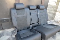 Volkswagen Touareg 2010-2018 гг. Авточехлы (заменители алькантары и кожи, Elite) фото 5