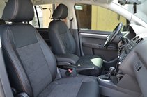Volkswagen Touran 2003-2010 гг. Авточехлы SoyuzAuto Leather-Style фото 1