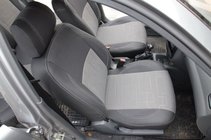 Daewoo Lanos 1998-2017 гг. Авточехлы (ЭкоКожа+Ткань, Premium) фото 5