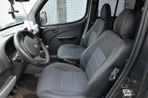 Fiat Doblo I 2005-2010 гг. НОВИНКА !!! Оригинальные чехлы SoyuzAuto Premium (Передние) фото 4