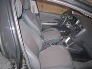Kia Ceed 2012-2018 гг. Авточехлы (Эко-кожа↗Ткань, Premium) фото 1