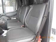 Mercedes Sprinter W901/902/903/904/905 1995–2006 гг. Оригинальные чехлы Premium (Эко-кожа+Ткань) 1+1 фото 6