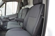 Mercedes Sprinter W906 2006–2018 гг. Авточехлы (Эко-кожа↗Ткань, Premium) фото 3