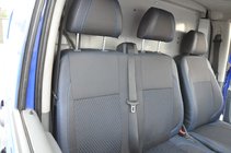 Mercedes Vito W639 2004-2014 гг. Авточехлы (Эко-кожа+Ткань, Premium) фото 4