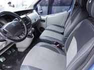Opel Vivaro 2001–2015 гг. Авточехлы (кожзам и ткань, Premium) Передние сиденья 2+1 и салон фото 1