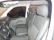 Volkswagen T5 Caravelle 2004-2010 гг. Авточехлы (Эко-кожа и Ткань, Premium) фото 2