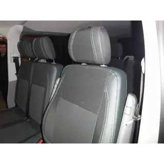 Авточехлы (Эко-кожа и Ткань, Premium) фото 1