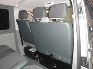 Volkswagen T5 Caravelle 2004-2010 гг. Авточехлы (Эко-кожа и Ткань, Premium) фото 4
