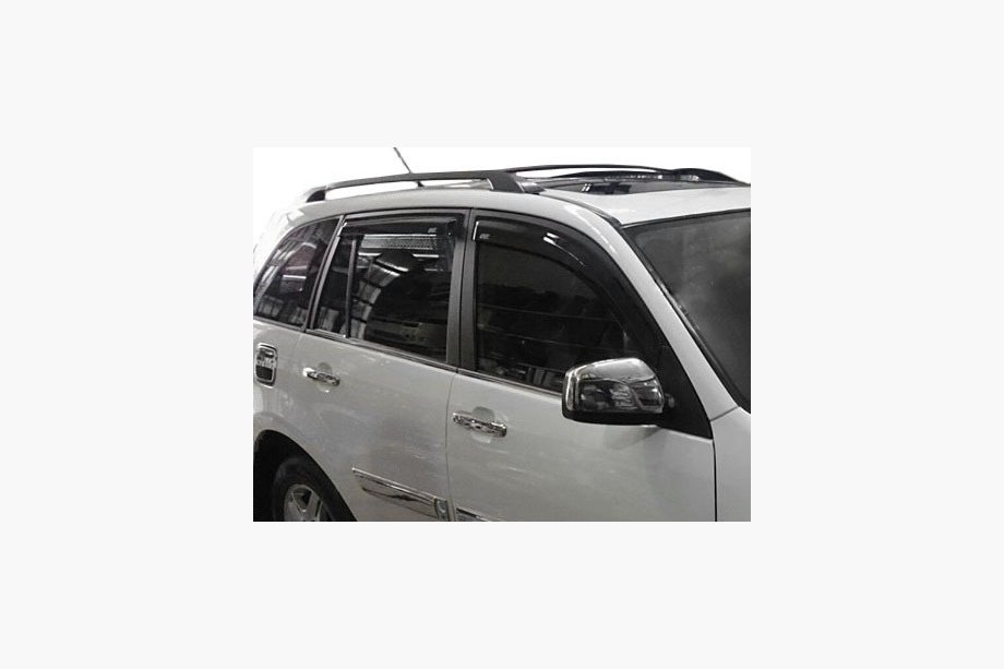 Chery Tiggo 1 2005-2016 гг. Ветровики на окна (4 шт, Perflex Standart) Image