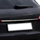 Audi A4 B9 2015-2024 гг. Накладка над номером (Sedan, нержавейка) фото 1
