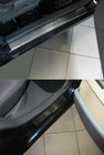 Chery Kimo 2007-2015 гг. Накладки на пороги Natanika Premium из нержавеющей стали (4 шт.) фото 1