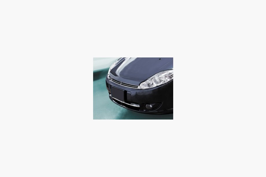 Chery Kimo 2007-2015 гг. Накладка на верхнюю решетку (1 шт., нержавейка) Image