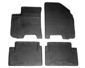 Chevrolet Aveo T250 2005-2011 гг. Оригинальные резиновые коврики (4 шт, Doma) фото 1
