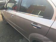Chevrolet Aveo T250 2005-2011 гг. Нижние молдинги окон нержавейка (4 шт.) Хэтчбек фото 3