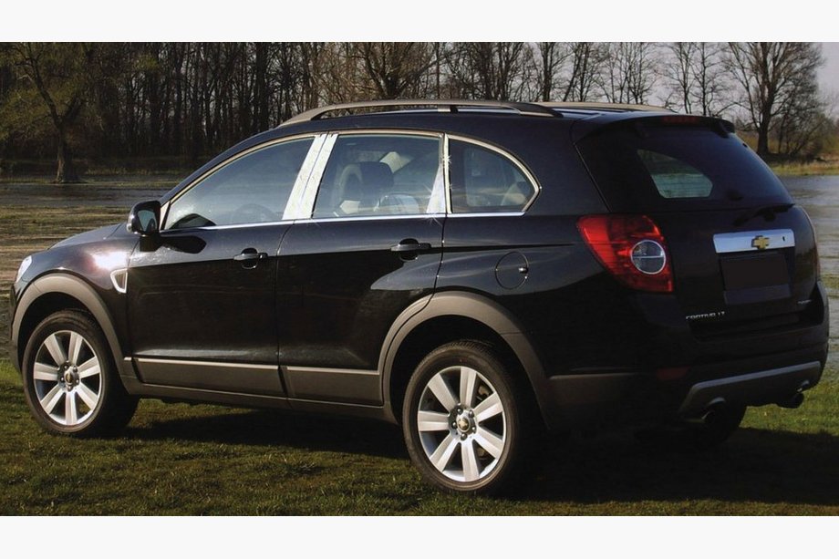 Opel Antara 2006-2017 гг. Накладки на стойки из нержавеющей стали Image