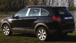 Opel Antara 2006-2017 гг. Накладки на стойки из нержавеющей стали фото 1
