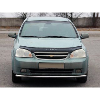 Передняя защита ST008 (42мм, Нержавейка) Chevrolet Lacetti 2003-2024 гг. фото 1