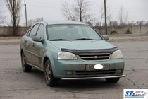 Chevrolet Lacetti 2003-2024 гг. Передняя защита ST008 (42мм, Нержавейка) фото 3