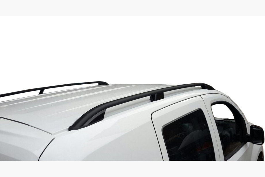 Opel Combo 2012-2018 гг. Рейлинги Skyport (черные) Стандартная база Фото 4