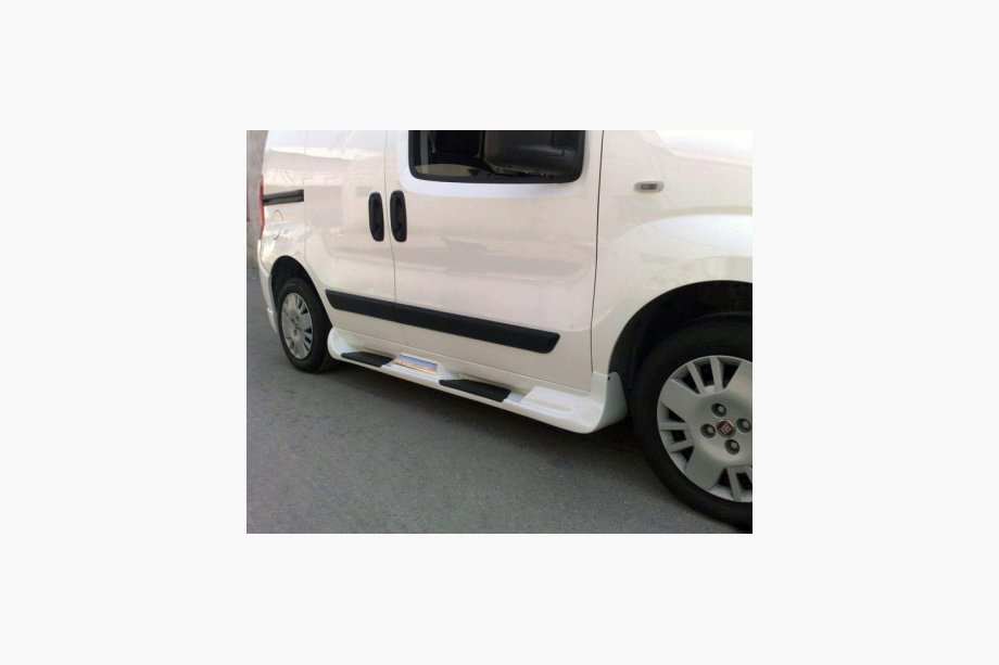 Peugeot Bipper 2008-2017 гг. Боковые Пороги Sorento Тип (под Покраску) Image