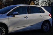 Citroen C-4 2010-2018 гг. Хромированные Накладки на Ручки (4 шт., Нержавейка) фото 7