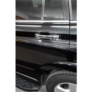 Хромированные Накладки на Ручки (4 шт) SsangYong Action 2005-2018 гг. фото 1