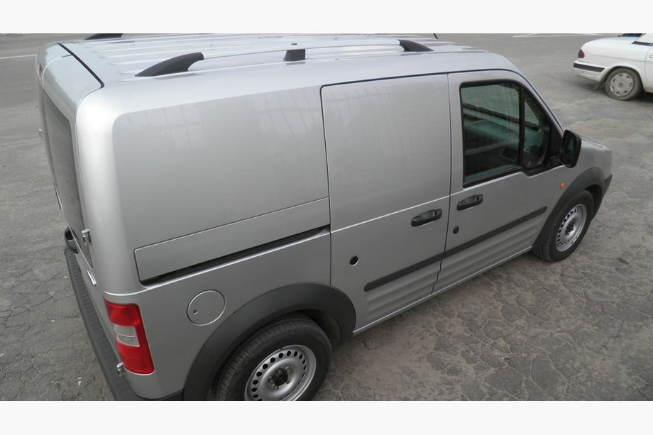 Ford Connect 2002–2006 гг. Хромированные Рейлинги Стандартная база, пластиковые ножки Фото 2
