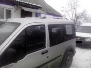 Ford Connect 2002–2006 гг. Хромированные Рейлинги фото 3