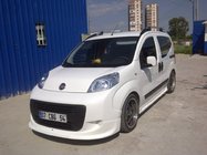Peugeot Bipper 2008-2017 гг. Накладка на передний бампер V2 (под покраску) фото 2