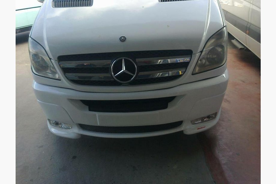 Mercedes Sprinter W906 2006–2018 гг. Накладка на передний бампер ERA (2006-2013) Фото 7