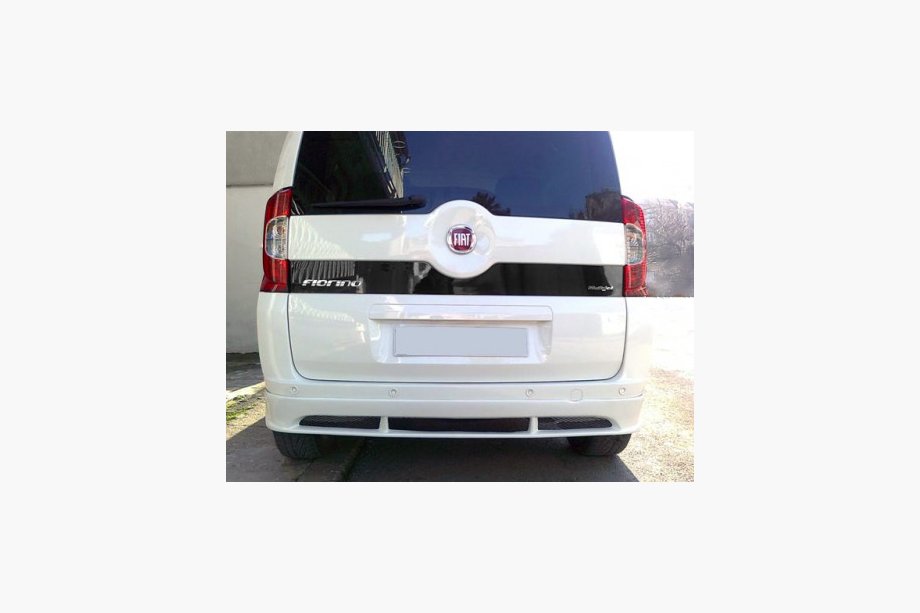 Peugeot Bipper 2008-2017 гг. Накладка на задний бампер Emotion (грунт под покраску) Image