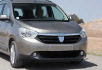 Dacia Dokker 2013-2022 гг. Накладка над решеткой радиатора (нержавейка) фото 1