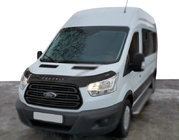 Ford Transit 2014- гг. Дефлектор капота VIP фото 1
