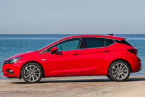 Opel Astra K 2016-2021 гг. Окантовка окон Нержавейка фото 1