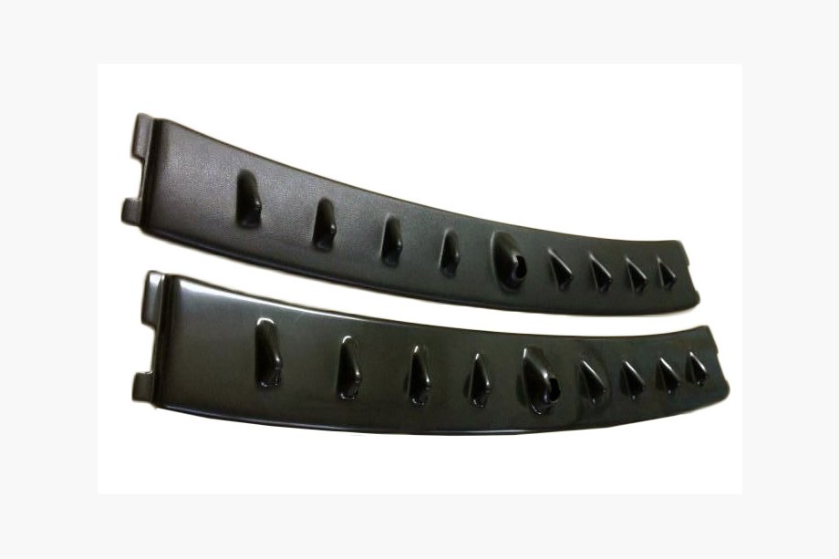 Mitsubishi Lancer 9 2004-2008 гг. Задний козырек спойлер Spikes (FLY, ABS-пластик) Image