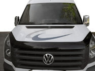 Volkswagen Crafter 2006-2016 гг. Дефлектор капота 2006↗, 2011↗ (ANV) фото 1