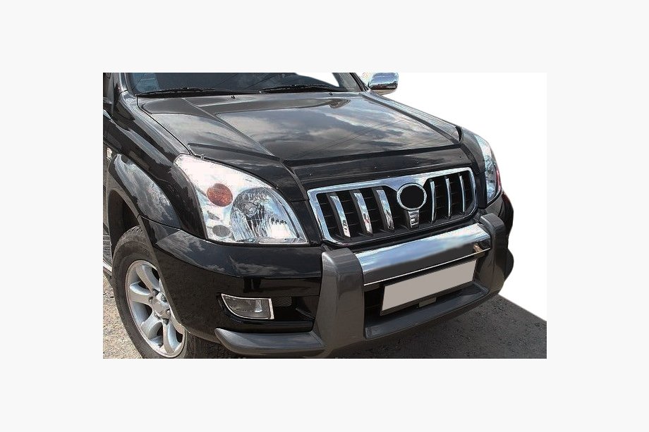 Toyota Land Cruiser Prado 120 2002-2009 гг. Дефлектор капота FLY Image