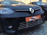 Renault Fluence 2009-2016 гг. Цельная решетка бампера (2013-2016, нержавейка) фото 5