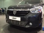 Dacia Lodgy 2012-2022 гг. Решетка бампера (нержавейка) фото 6