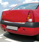 Dacia Logan I 2005-2008 гг. Накладка нижней кромки крышки багажника (нержавейка) фото 1
