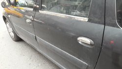 Renault Logan MCV 2005-2013 гг. Хромированные Накладки на Ручки (4 шт., Нержавейка) OmsaLine - Итальянская Нержавейка фото 2