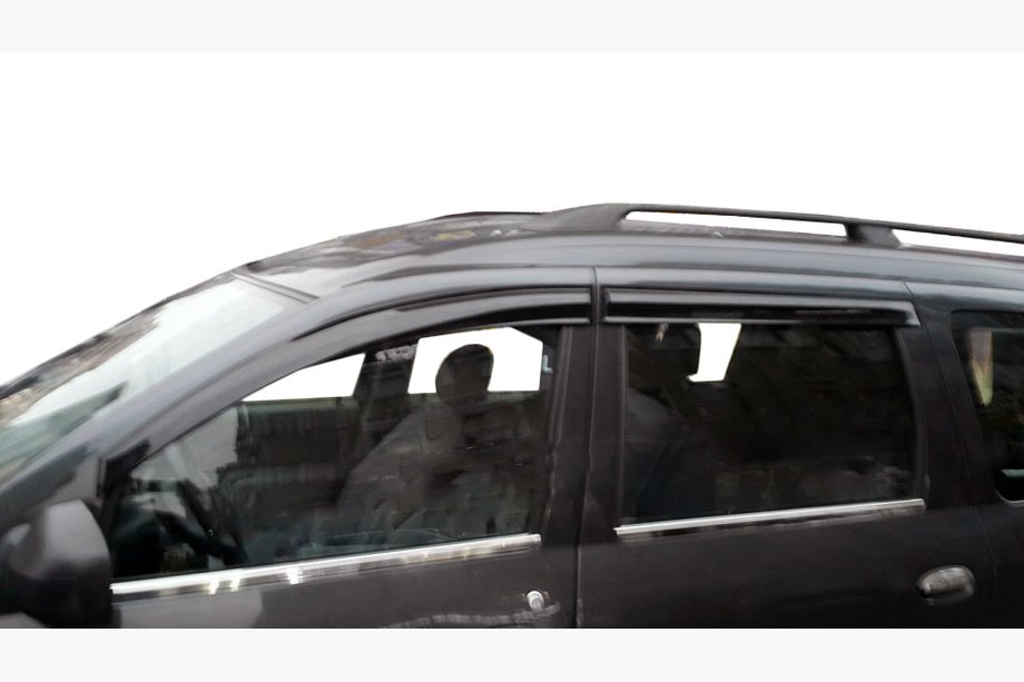 Dacia Logan MCV 2004-2014 гг. Ветровики (2 шт, Perflex Sport, Уценка) Image